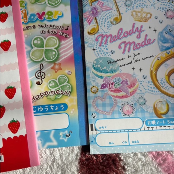 Colorful Japanese Notebooks Set - Picture 2 of 5